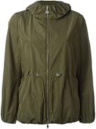Moncler Jol Windbreaker Jacket, Women's, Size: 3, Green, Polyester