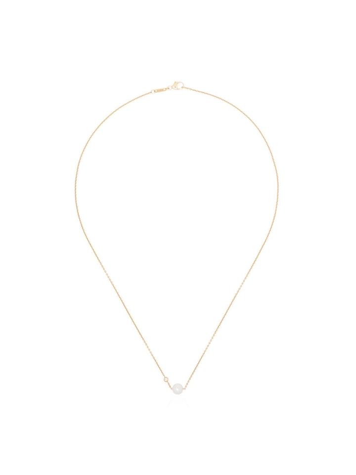 Rosa De La Cruz Pearl-embellished Chain Necklace - White