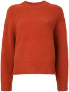 H Beauty & Youth Classic Knitted Sweater - Yellow & Orange