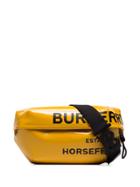 Burberry Burb Grphc Sonny Strp Blt Bg - Yellow