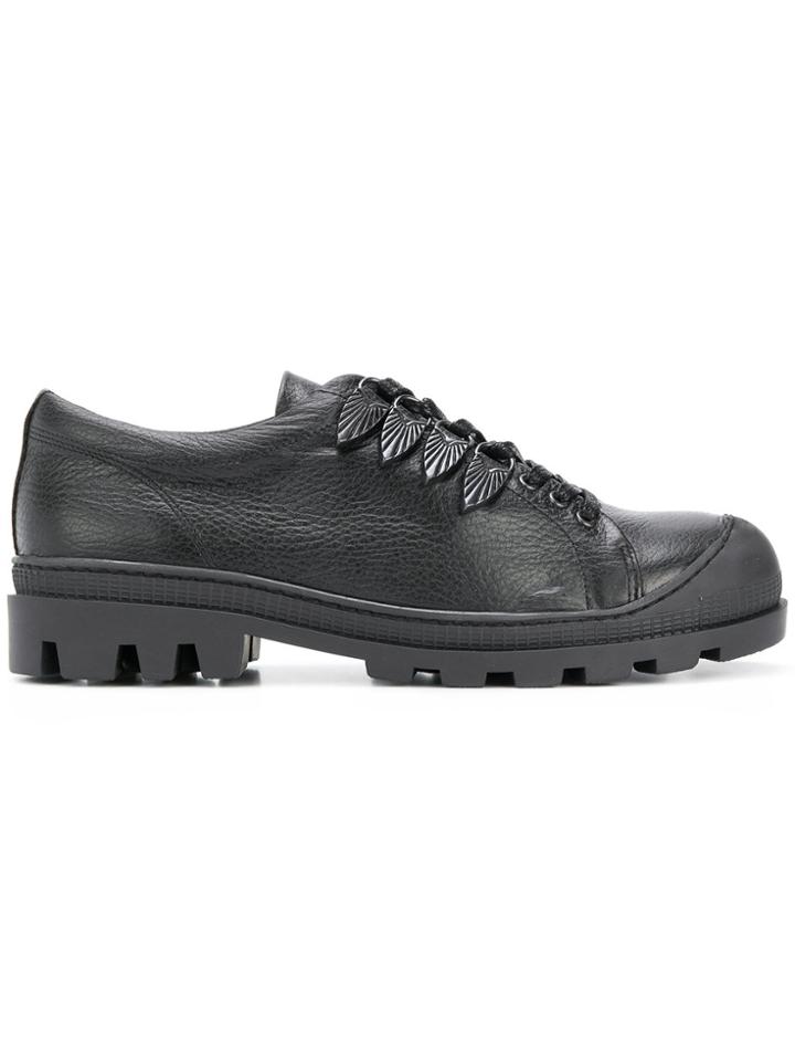 Toga Virilis Embellished Oxford Shoes - Black