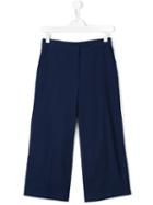 Dondup Kids Wide Leg Trousers, Girl's, Size: 14 Yrs, Blue