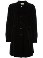 Emanuel Ungaro Vintage Velvet Coat, Women's, Size: Medium, Black
