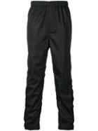 Givenchy Side Button Joggers - Black
