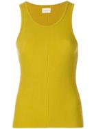 Simon Miller Ribbed Vest Top - Yellow & Orange