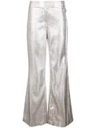 Rachel Zoe Metallic Wide-leg Trousers - Pink