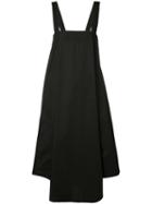 Trina Turk - Back Lace-up Detail Dress - Women - Cotton/spandex/elastane - L, Black, Cotton/spandex/elastane