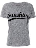 Zadig & Voltaire Sunshine Printed T-shirt - Grey