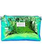 Maison Margiela Neon Reflex Clutch - Metallic