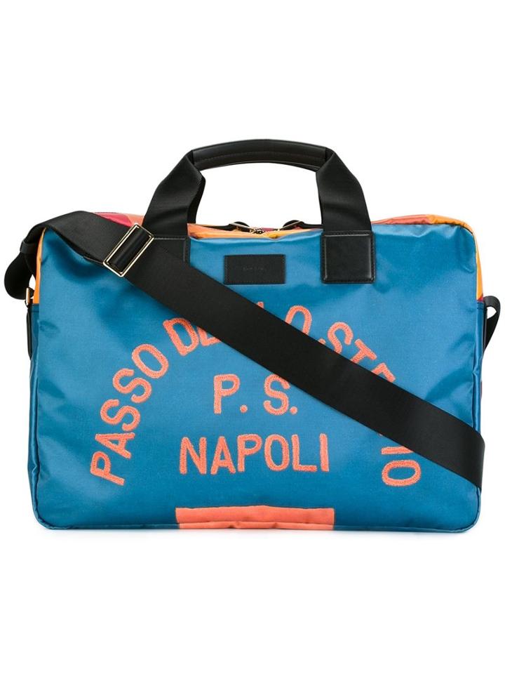Paul Smith Lettering Messenger Bag