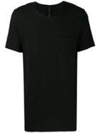 Poème Bohémien Pocket Round Neck T-shirt - Black