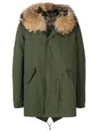 Mr & Mrs Italy Fur Hooded Jacket - Green