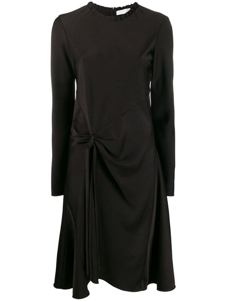 Chloé Knot Detail Dress - Black