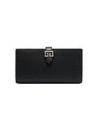 Givenchy Black Gv3 Large Wallet
