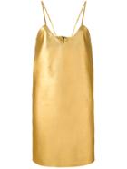 Manokhi V-neck Dress - Metallic
