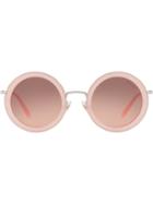 Miu Miu Eyewear Délice Sunglasses - Pink