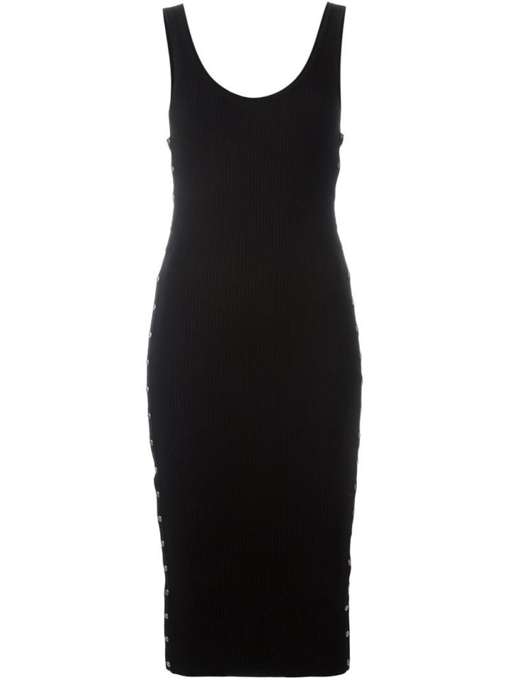 Alexander Wang Press Stud Embellished Dress