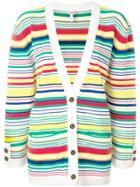 Loewe Multi-stripe Oversized Cardigan - Multicolour