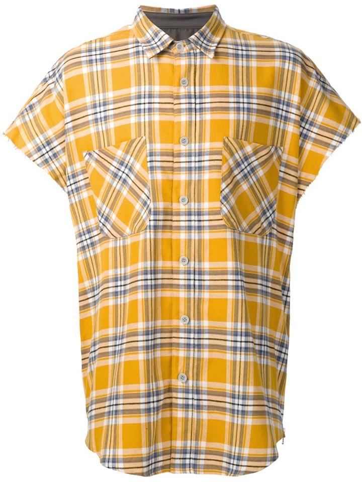 Fear Of God Sleeveless Flannel Shirt