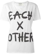 Each X Other Logo Print T-shirt - White