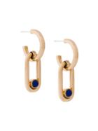 Pamela Love Beaumont Lapis Earrings - Metallic