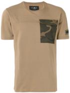 Hydrogen Camouflage Pocket T-shirt - Nude & Neutrals