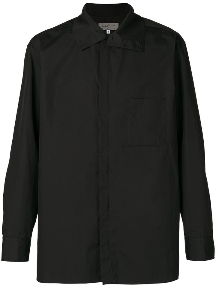 Yohji Yamamoto Boxy Shirt - Black