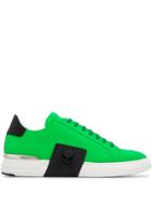 Philipp Plein Original Low Top Sneakers - Green
