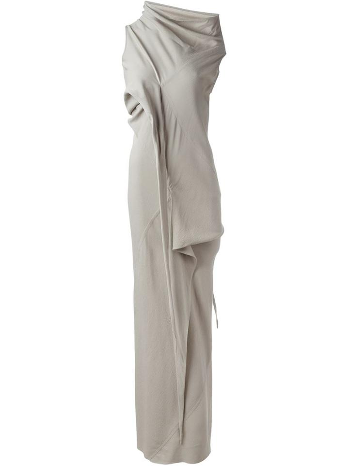 Rick Owens Draped Asymmetric Dress