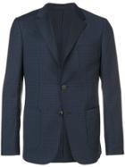 Z Zegna X Techmerino Single-breasted Blazer - Blue