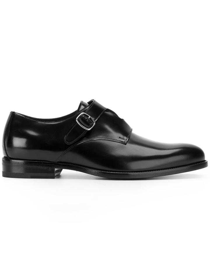 Saint Laurent Dare 25 Monkstrap Shoes - Black