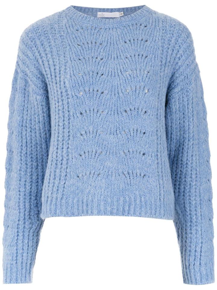 Nk Knit Sweater - Blue