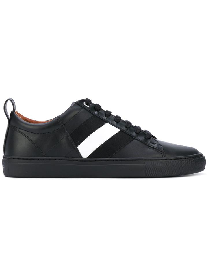 Bally Striped Sneakers - Black