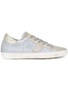 Philippe Model Sequin Embellished Sneakers - Nude & Neutrals