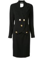Chanel Pre-owned Long Sleeve One Piece Dress - White