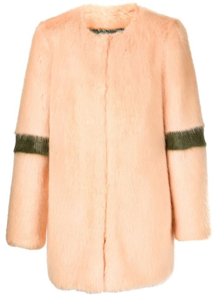 Shrimps Artificial Fur Flower Jacket