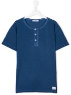 Dondup Kids Henley T-shirt - Blue