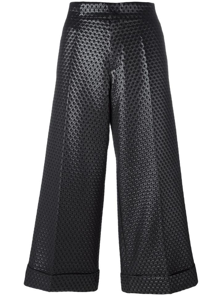 Eggs 'bonne' Trousers, Women's, Size: 42, Black, Polyester/acetate/viscose