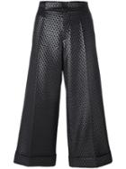 Eggs 'bonne' Trousers, Women's, Size: 42, Black, Polyester/acetate/viscose