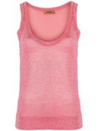 Missoni Sleeveless Tank Top - Pink