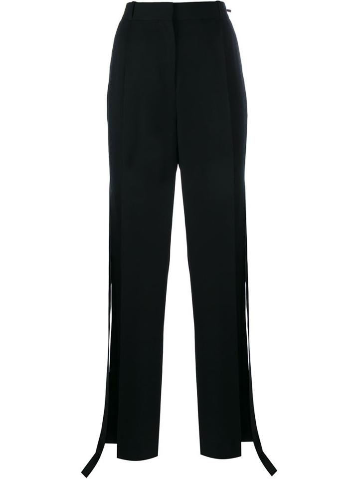 Givenchy Cady Wool Trousers, Women's, Size: 36, Black, Silk/cotton/wool