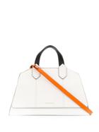 Emporio Armani Trapeze Tote Bag - White