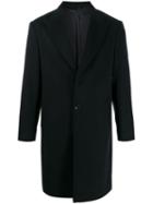 Tonello Single-breasted Buttoned Coat - Blue