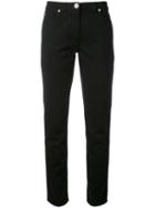 Versace - Slim Fit Jeans - Women - Cotton/spandex/elastane - 26, Black, Cotton/spandex/elastane