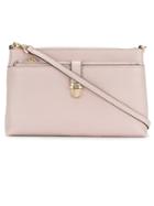 Michael Michael Kors Mercer Snap Pocket Crossbody Bag - Pink & Purple