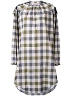 A.f.vandevorst Plaid Shirt Dress - Green