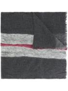 Faliero Sarti 'stoppy' Scarf, Adult Unisex, Grey, Cashmere/wool/virgin Wool