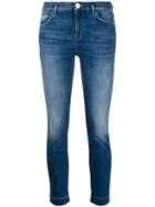 Pinko Belted Skinny-fit Jeans - Blue