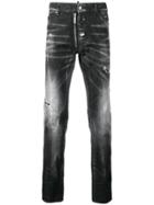 Dsquared2 'skater' Distressed Jeans - Black