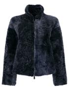 Drome Reversible Fur Jacket - Blue